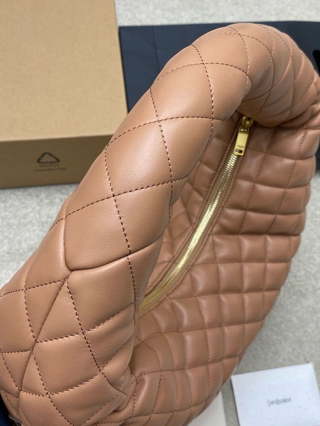 Yves Saint Laurent ICARE hobo in quilted nappa 858160 HORTENSIA