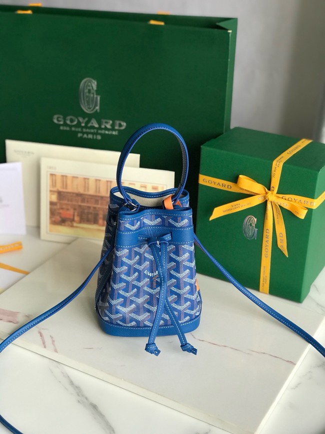 Goyard petit flot drawstring Bag MINI 20251 blue