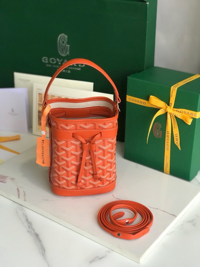 Goyard petit flot drawstring Bag MINI 20251 orange