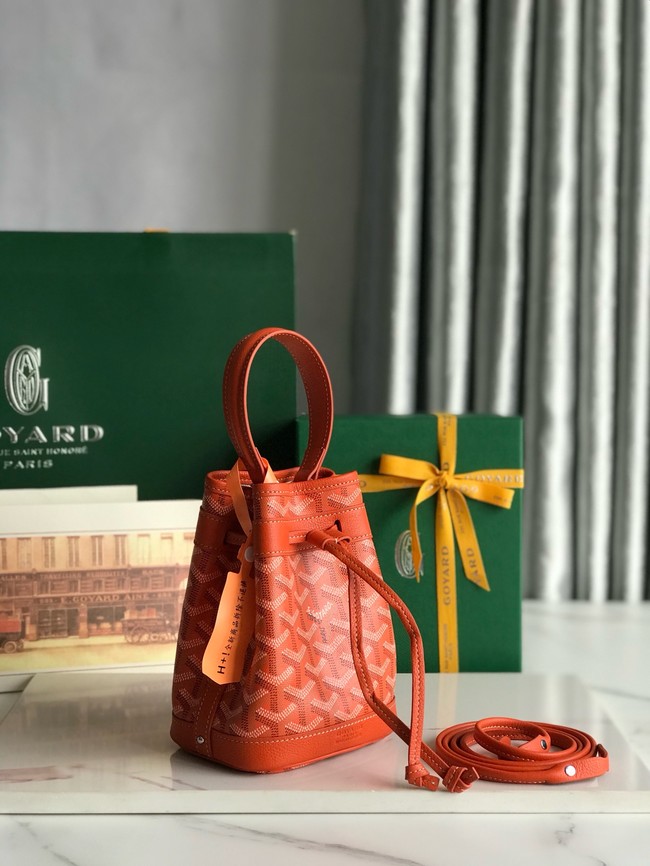 Goyard petit flot drawstring Bag MINI 20251 orange
