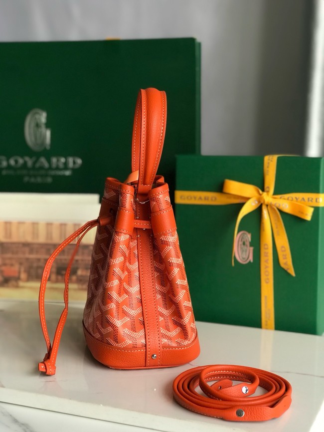 Goyard petit flot drawstring Bag MINI 20251 orange