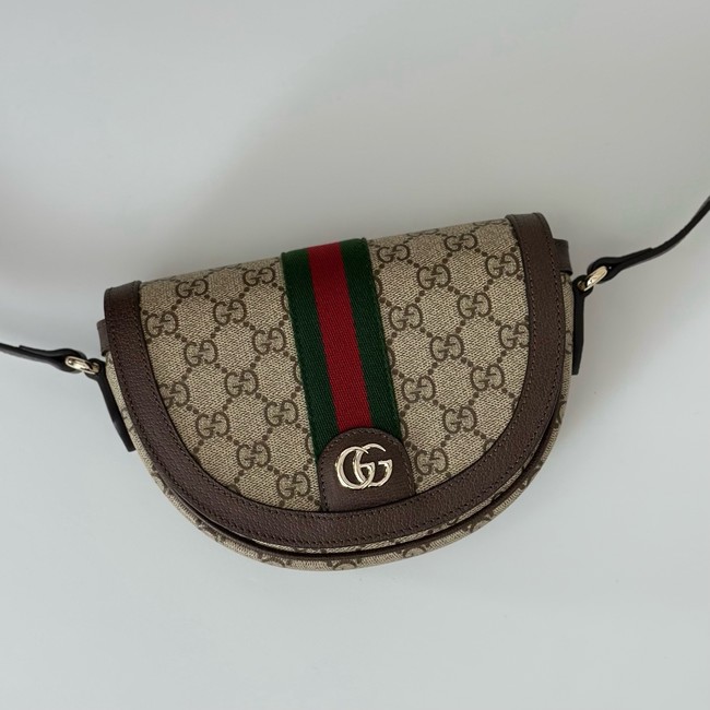 GUCCI Ophidia small shoulder bag 838476 brown