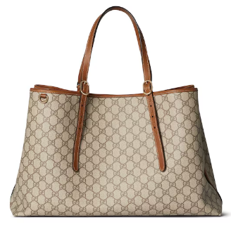 Gucci GG Emblem maxi tote bag 815212 brown
