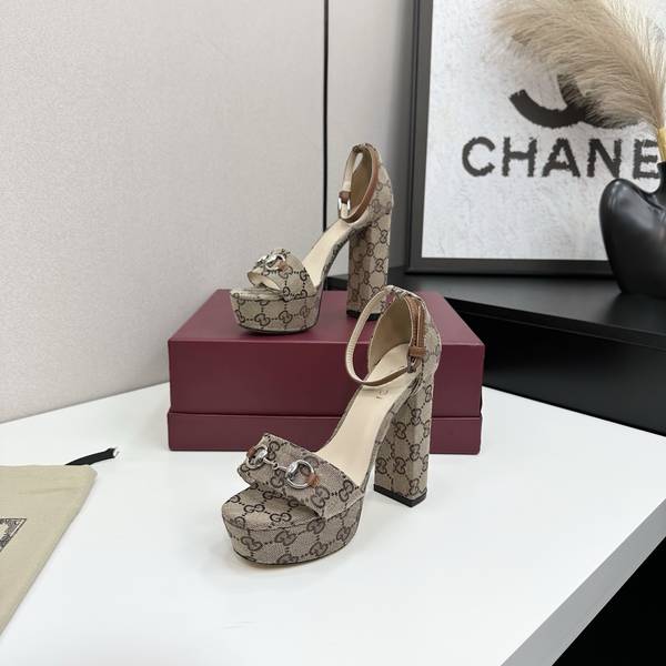 Gucci Shoes GUS00879 Heel 13CM