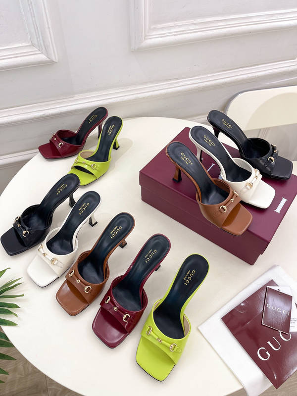 Gucci Shoes GUS00908 Heel 8.5CM