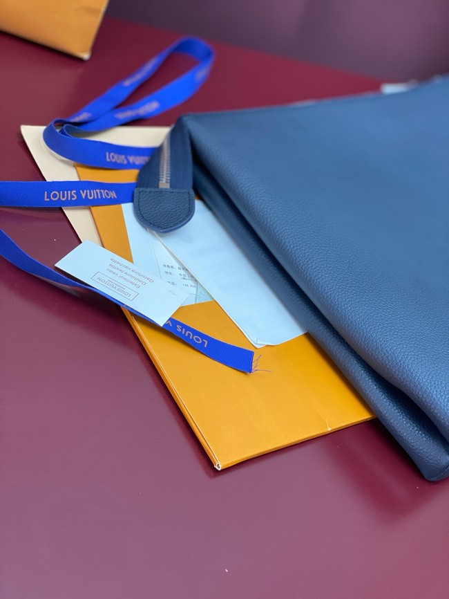 Louis Vuitton Pochette Voyage Souple M25943 blue