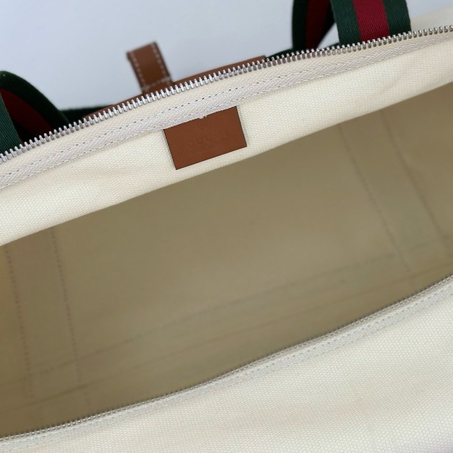 Gucci large tote bag 816866 white