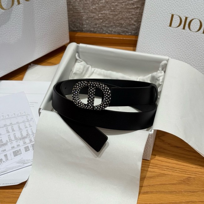 Dior Saddle Belt Smooth Calfskin B0445C-1