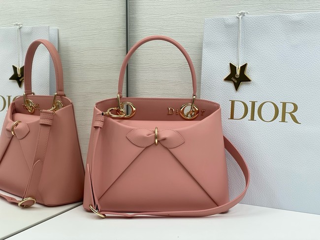 Dior Calfskin Tote Bag 6598 pink
