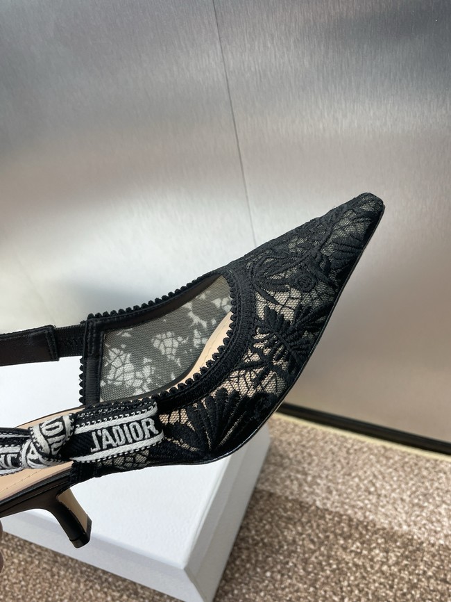 JAdior Slingback Pump Cotton Embroidered KCV367DLN-5