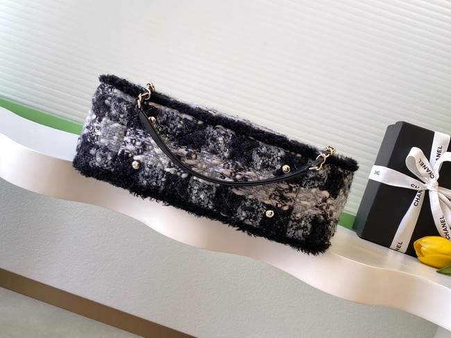 CHANEL Shopping Bag AS5688 Black & Grey