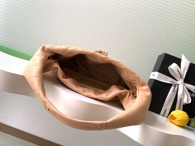 CHANEL Large Hobo Bag AS5967 Apricot