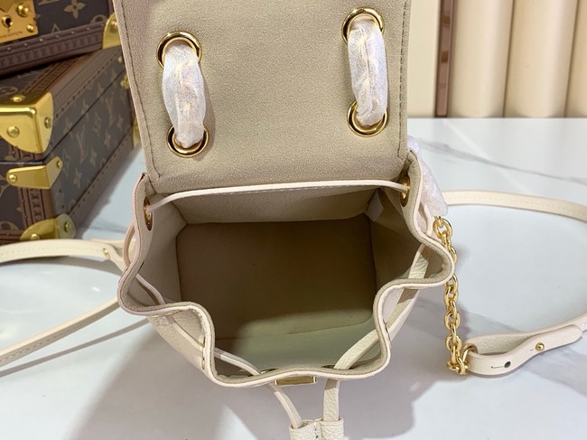 Louis Vuitton Nano Noe Backpack M25819 Cream