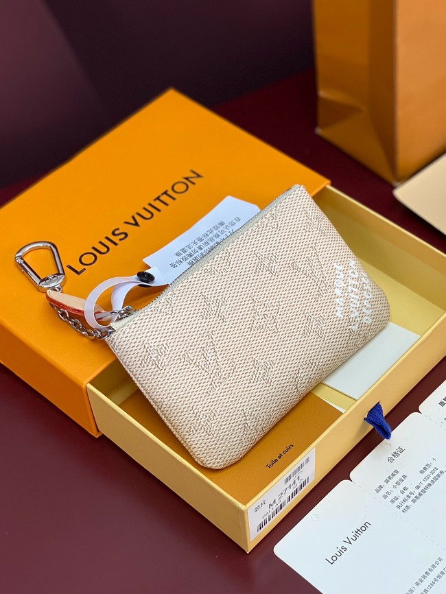 Louis Vuitton NEW Key Pouch S M27141 Linen