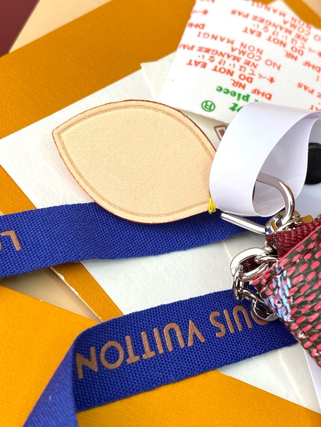 Louis Vuitton NEW Key Pouch S M27141 burgundy