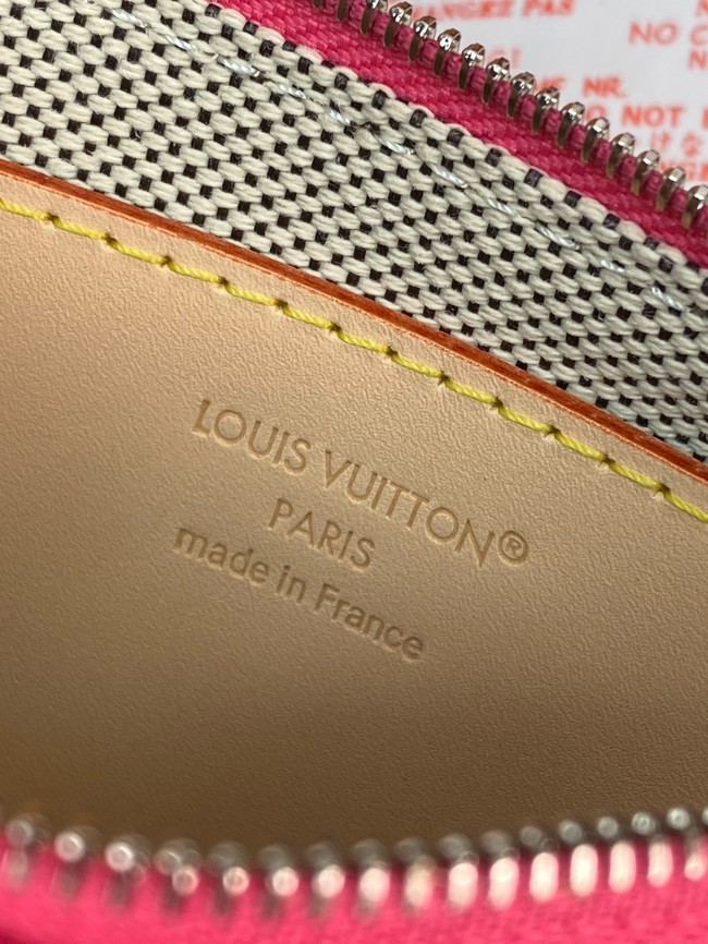 Louis Vuitton NEW Key Pouch S M27141 rose
