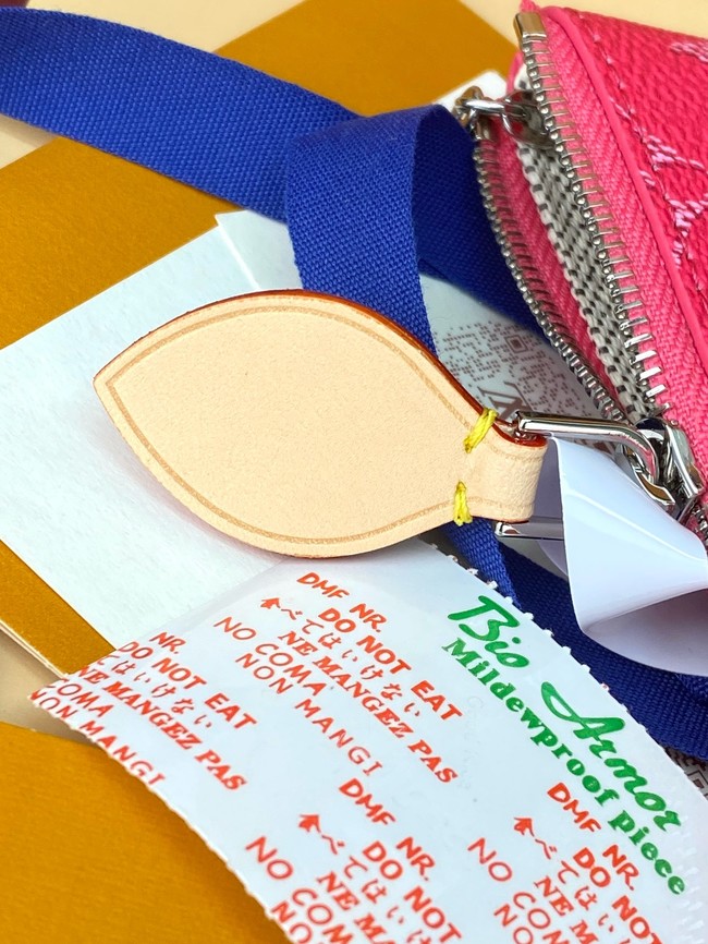 Louis Vuitton NEW Key Pouch S M27141 rose