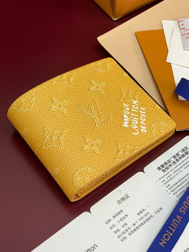 Louis Vuitton NEW Slender Wallet M26838 yellow
