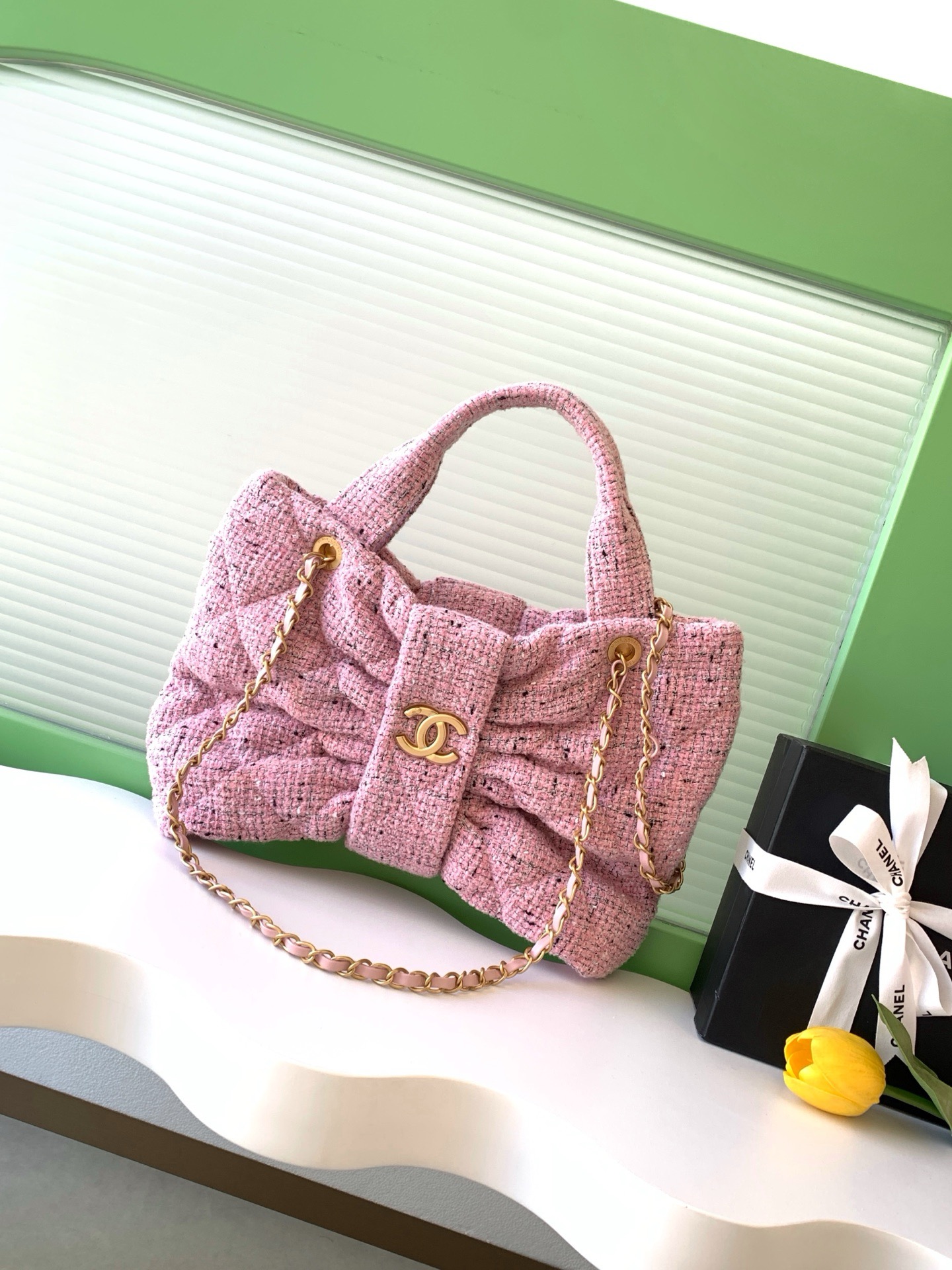 Chanel Bow Bag AS5851 Pink