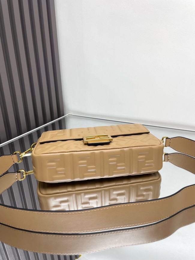 Fendi Baguette Mini Bag 8BS017 Apricot