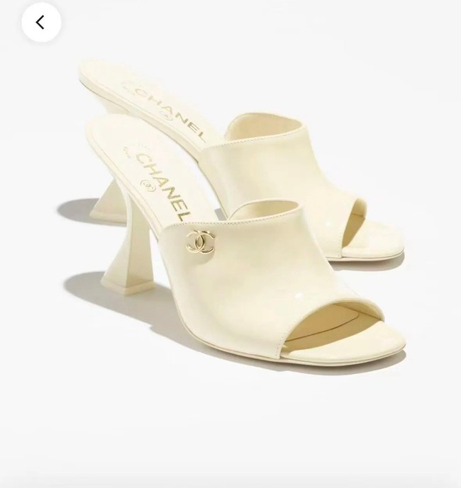 Chanel Mules Patent Calfskin 95mm G46904-1