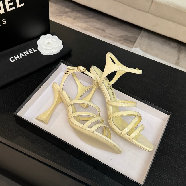 Chanel Sandals Patent Calfskin 95mm G46901-6