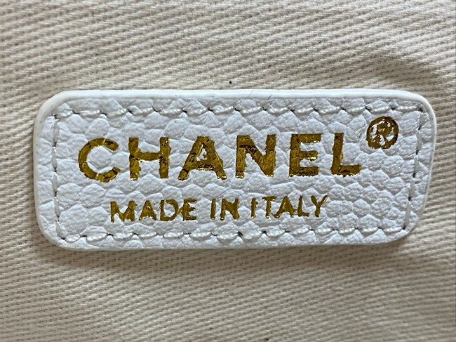 CHANEL Large Tote A66941 white