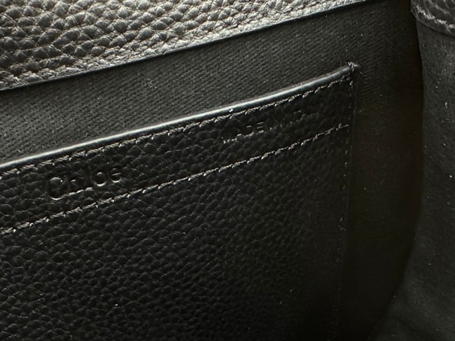 Chloe Grained Calfskin MARCIE saddle bag 31054 black