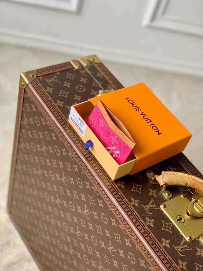 Louis Vuitton Card Holder M27116 Pondichery Pink