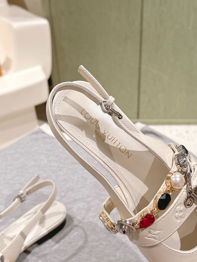 Louis Vuitton LV Vibe Slingback Flat Ballerina 1AHNAN-1