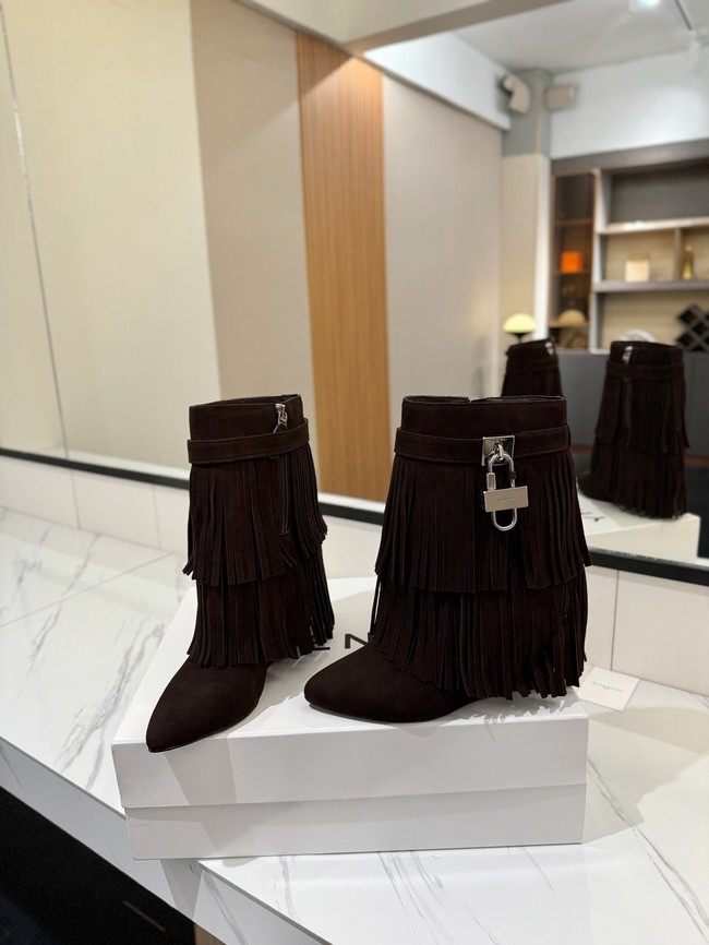 Givenchy High Boots Calfskin Heel 6.5CM 97171-3