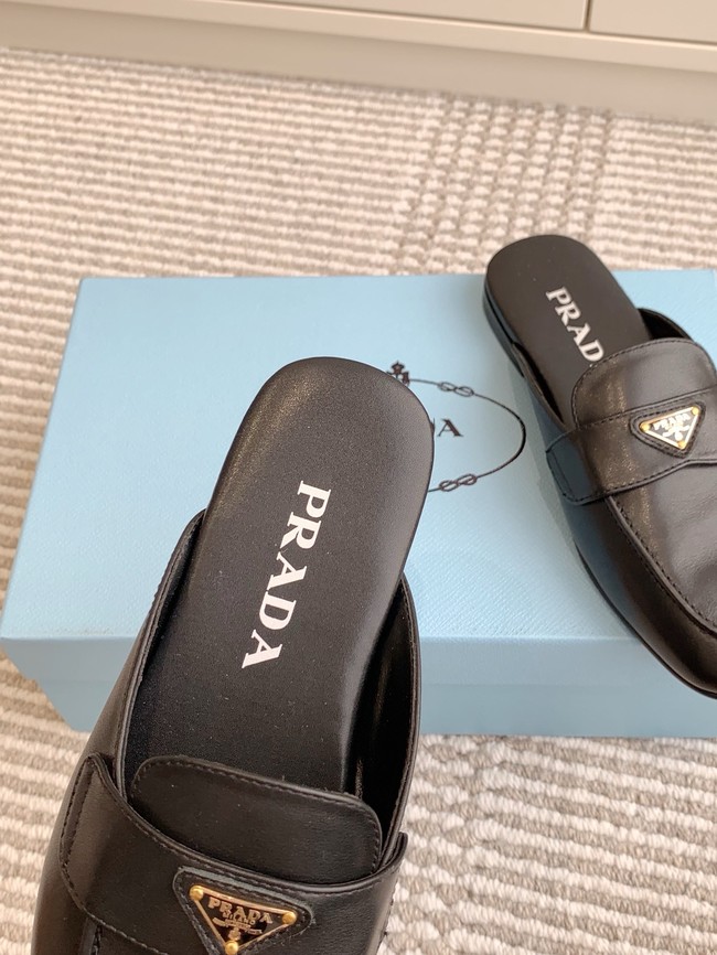 Prada leather mules 87200-5