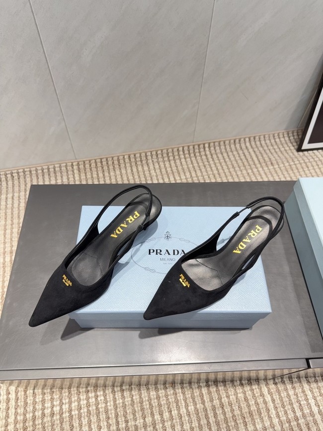 Prada leather slingback pumps 1I901M-4