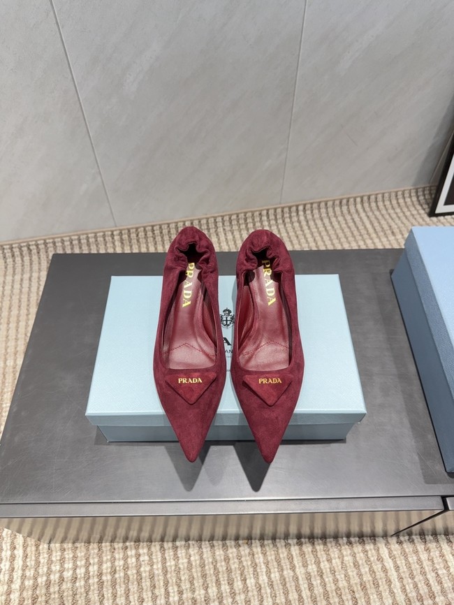 Prada Mordore leather pumps 87221-3