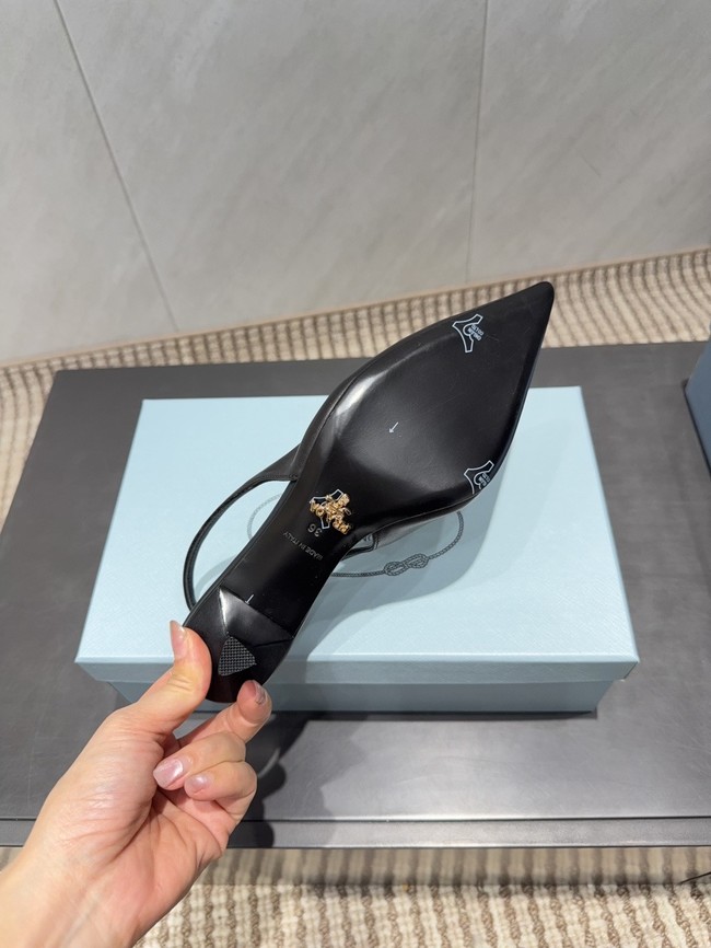 Prada leather slingback pumps 1I901M-8