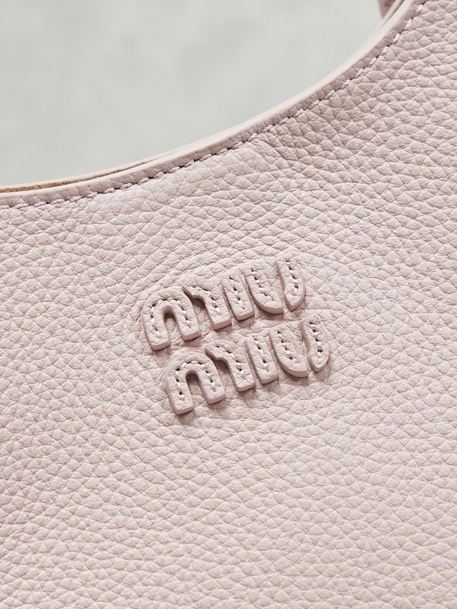 MIUMIU leather Shoulder Bag 5BE098 Cream