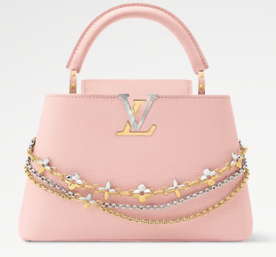 Louis Vuitton Capucines BB M27039 Jasmine Pink Louis Vuitton Capucines BB M27039 Jasmine Pink
