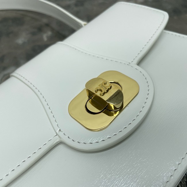 Celine TEEN CELINE JOSEPHINE bag IN CALFSKIN 121423 white