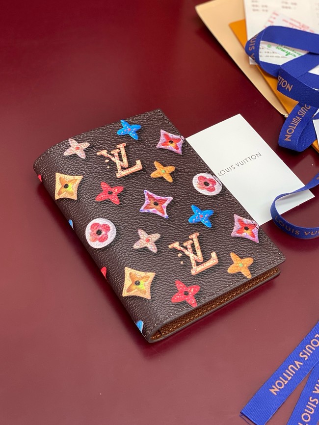 Louis Vuitton Passport Cover M28040 Chocolate