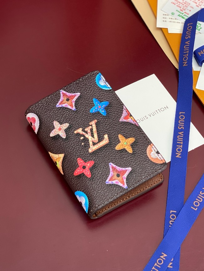 Louis Vuitton Pocket Organizer M28282 Chocolate