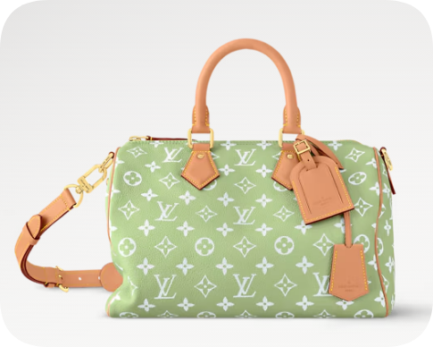 Louis Vuitton Speedy P9 Bandouliere 30 M15241 Frozen Lime-Vert Clair Louis Vuitton Speedy P9 Bandouliere 30 M15241 Frozen Lime-Vert Clair