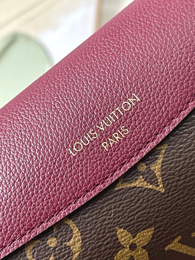 Louis Vuitton Monogram Canvas Original Leather M26285 Purple red