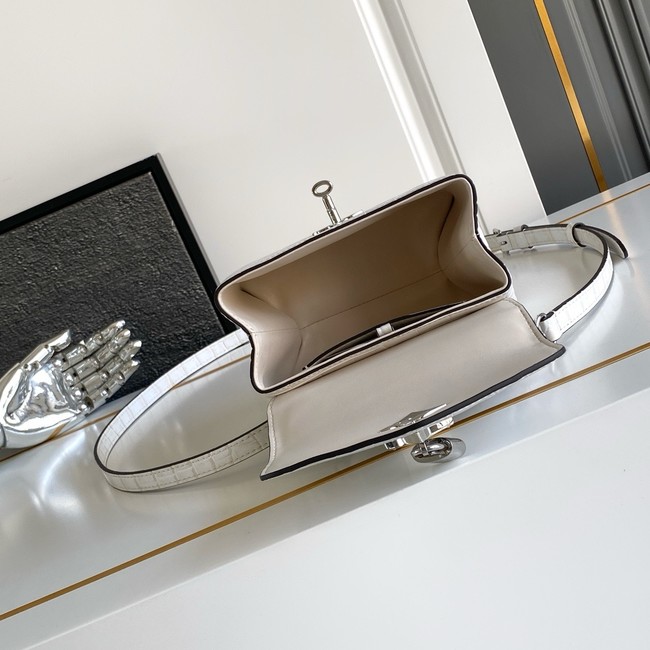 Louis Vuitton Calfskin M84713 light gray