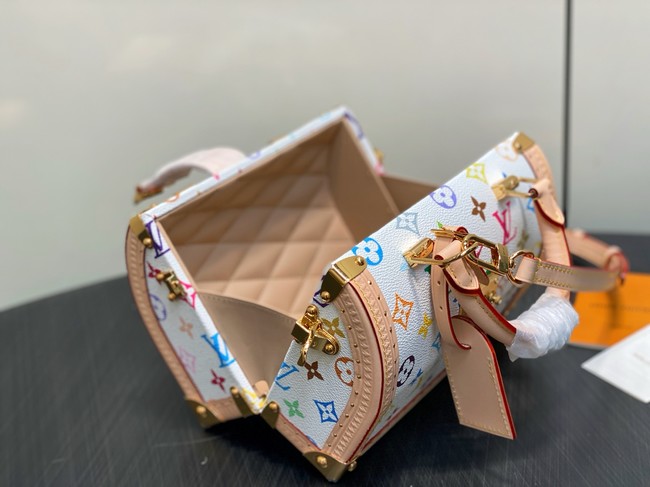 Louis Vuitton LV x TM Speedy Trunk 20 M27833 white