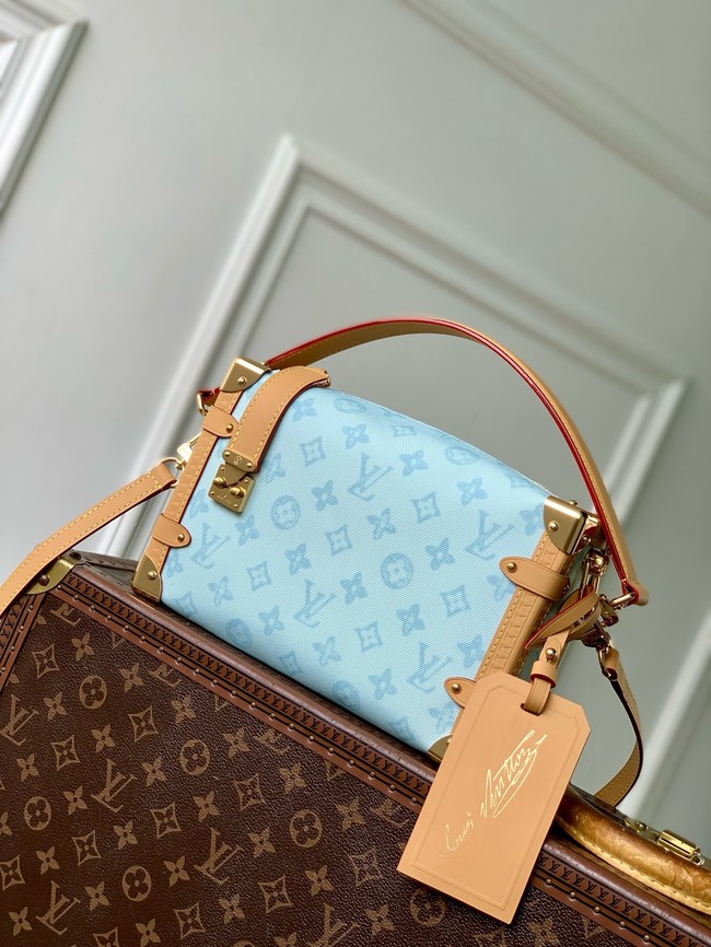 Louis Vuitton Side Trunk MM M27891 Bleu Courrier
