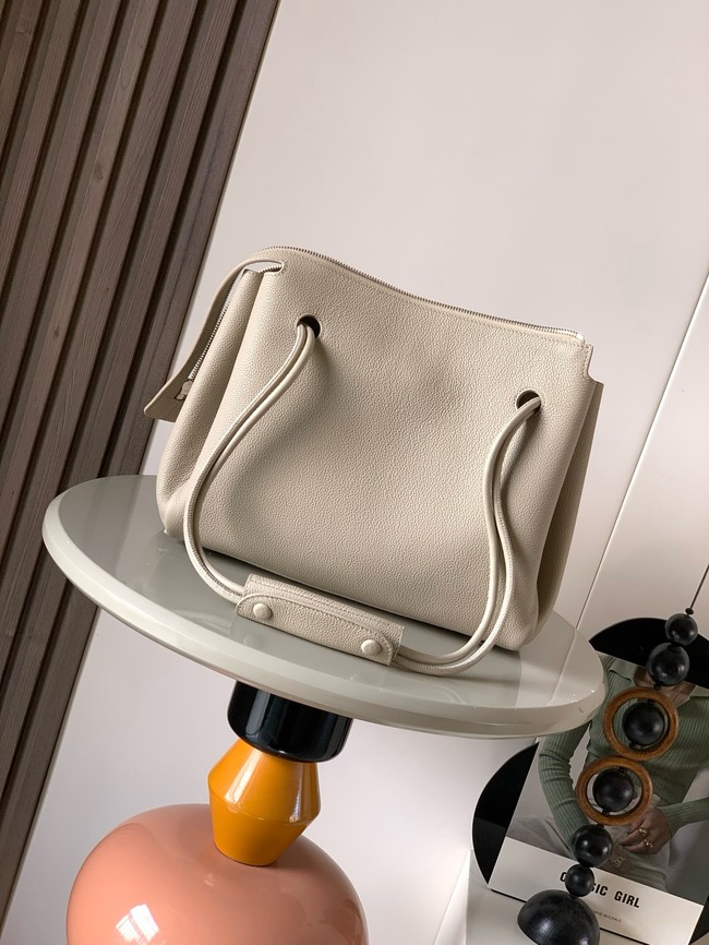 Loewe Medium soft grain leather Madrid bag 9147 gray