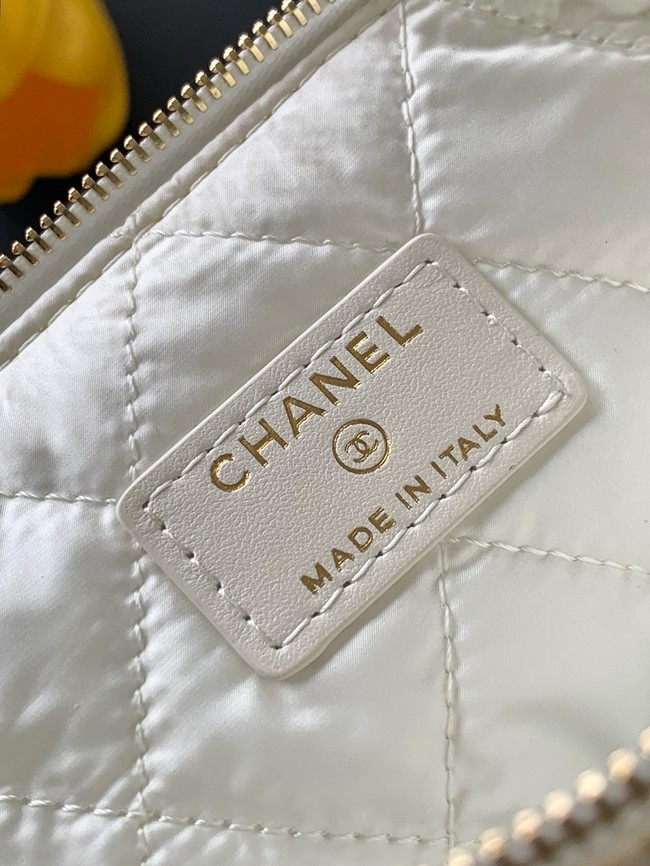 CHANEL Zipped Case AS4989 dark blue