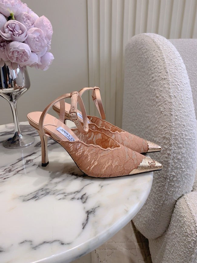 Jimmy Choo slingback pumps in satin crepe 55743-2