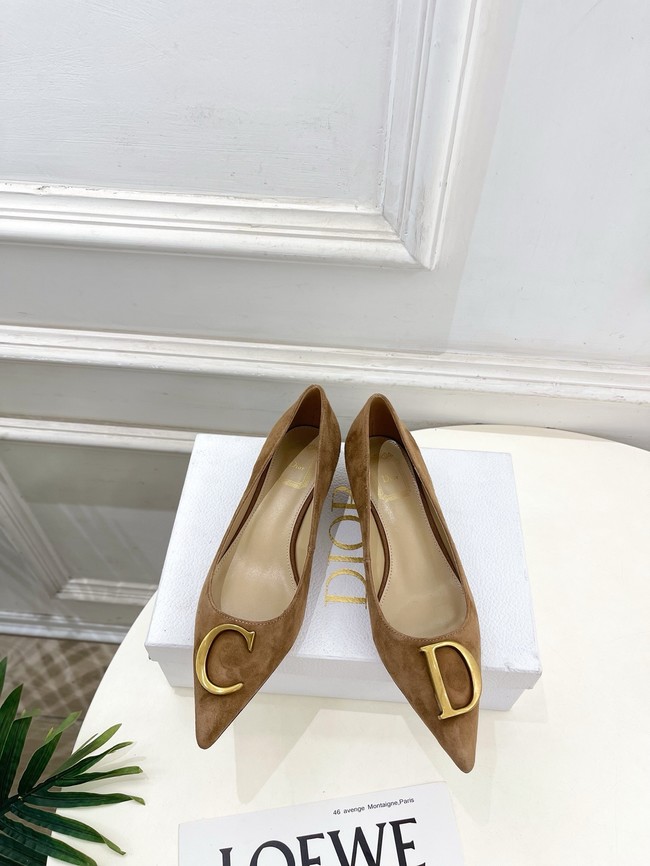 Dior Initials Pump Suede Goatskin 55746-1