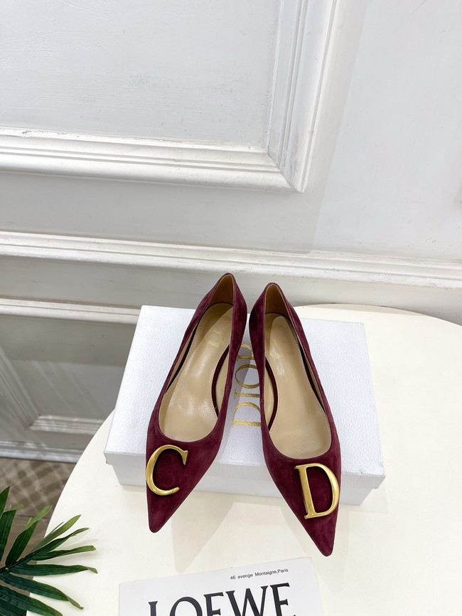 Dior Initials Pump Suede Goatskin 55746-2
